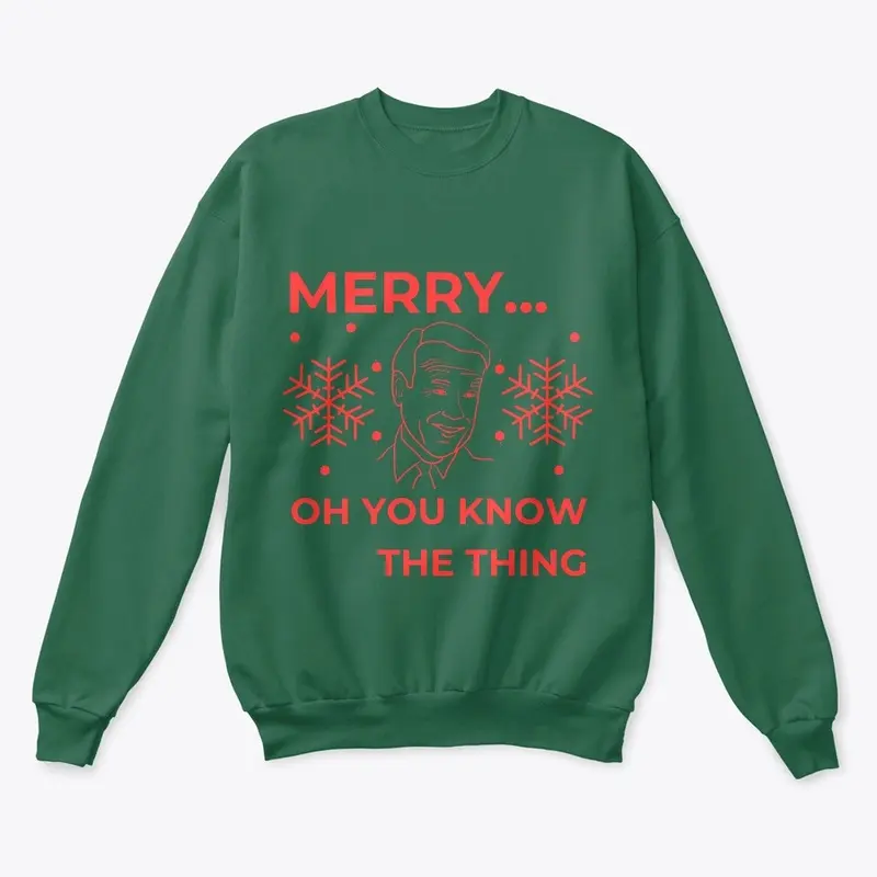 Ugly Christmas - Biden - Merry the Thing